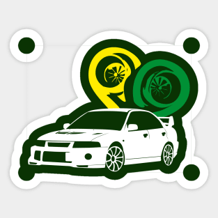 mitsubishi evolution Sticker